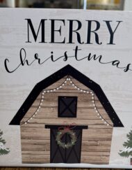 Christmas House Box Large